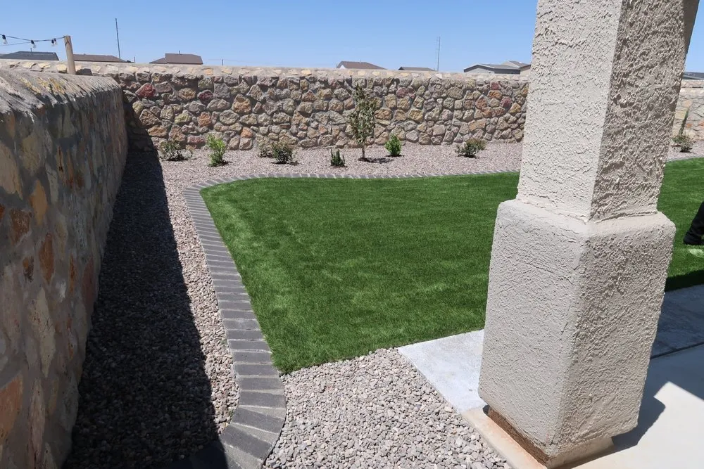 Local yard maintenance for outdoor upgrades in El Paso, TX by Transformers Landscaping