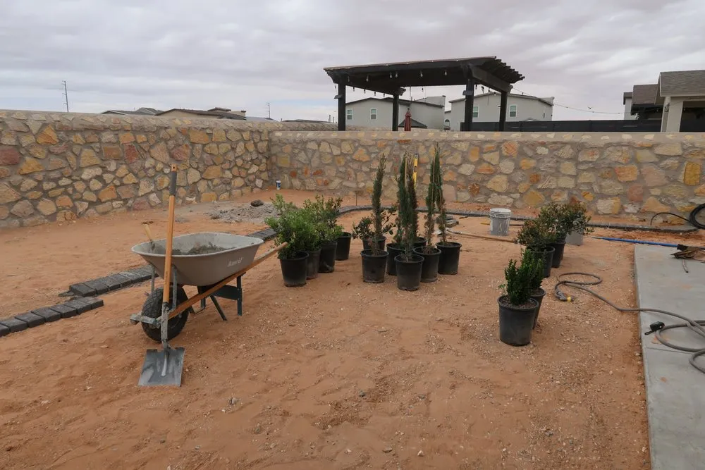 Top-rated landscape installation near you in El Paso, TX by Transformers Landscaping