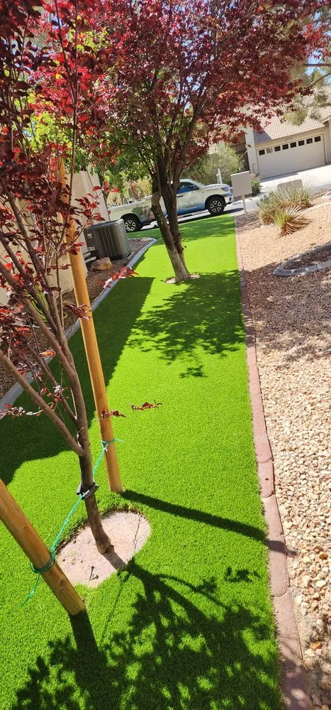 Affordable yard cleanup service with custom design in Las Vegas, NV by Transformers Landscaping