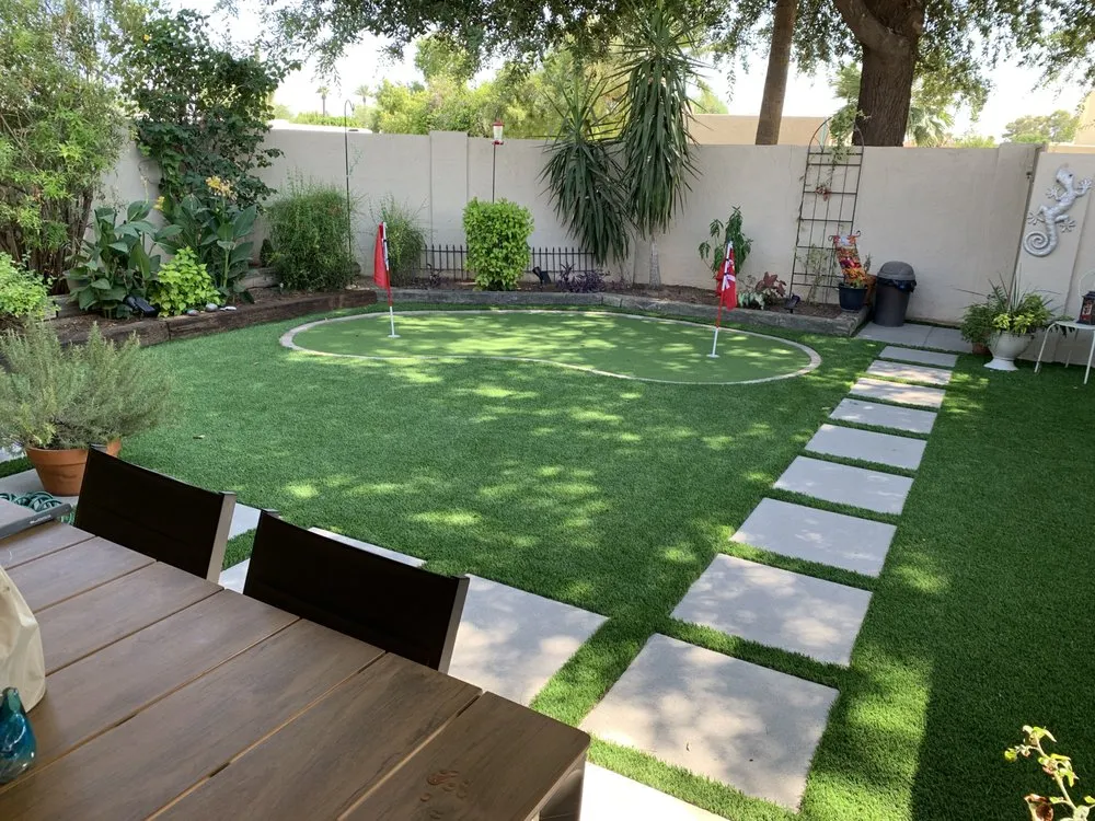 Affordable landscape design for beautiful yards in Glendale, AZ by Transforming Landscape