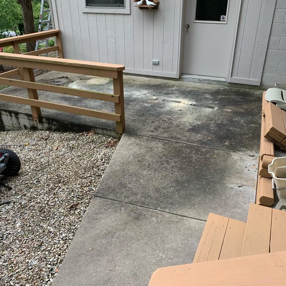 Custom landscape installation in Bella Vista, AR - Transparent Handyman Service