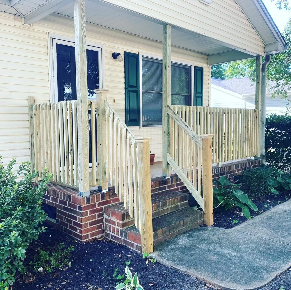 Custom landscape installation in Spartanburg, SC by Trauma landscapes