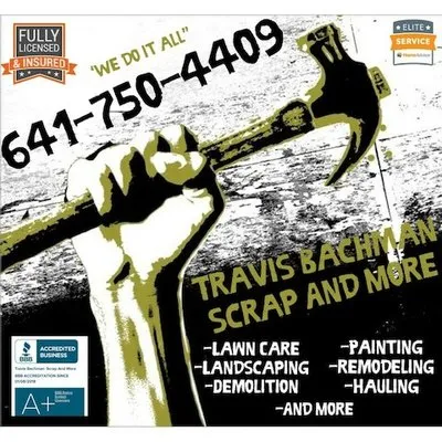 Travis Bachman - Scrap And More Logo