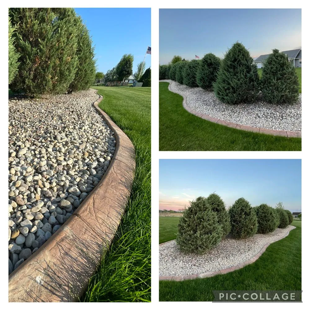 Custom residential landscaping for residential properties in Winneconne, WI by Travis Leichtfuss