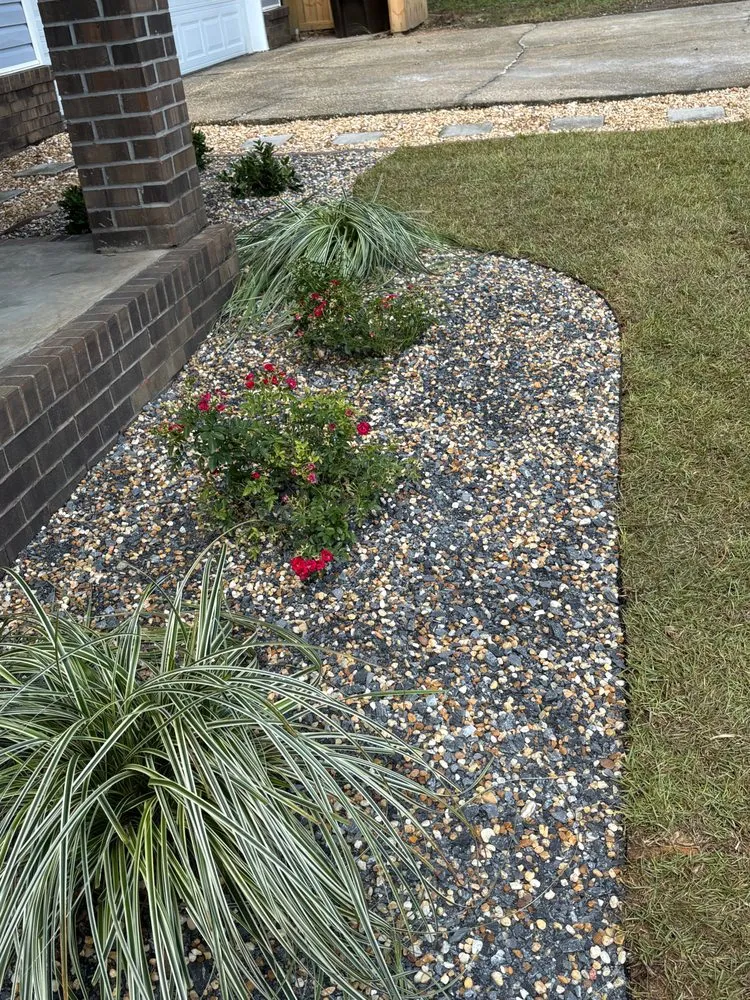 Custom yard cleanup service for homes across New Brockton, AL - Trawick Gardens & Landscapes