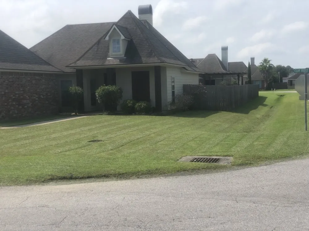 Custom yard cleanup service in Lafayette, LA by Trays Lawn and Landcape Maintenance