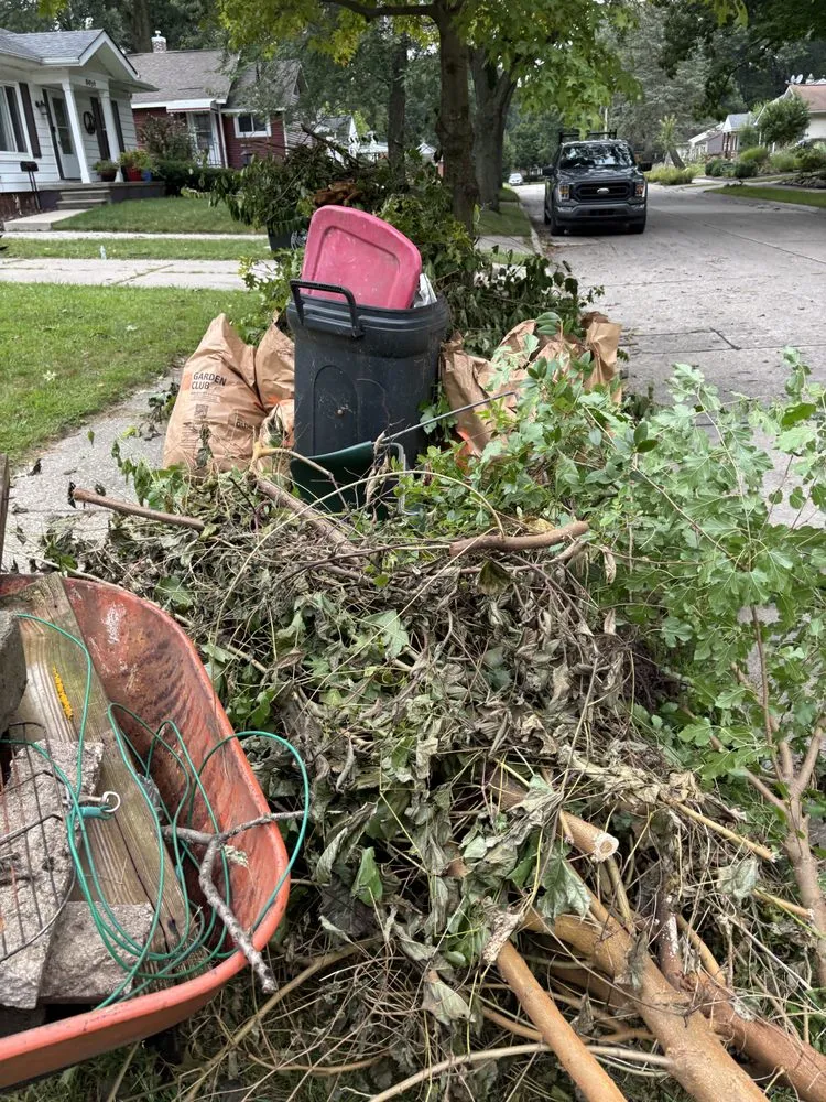 Local yard cleanup service for outdoor upgrades across Shelby Charter Township, MI - TRC Exterior Solutions