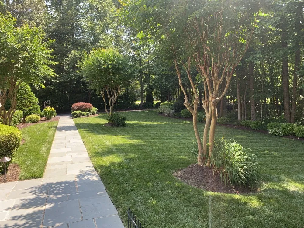 Trusted landscape installation in Goochland, VA by Tread light Lawn Care