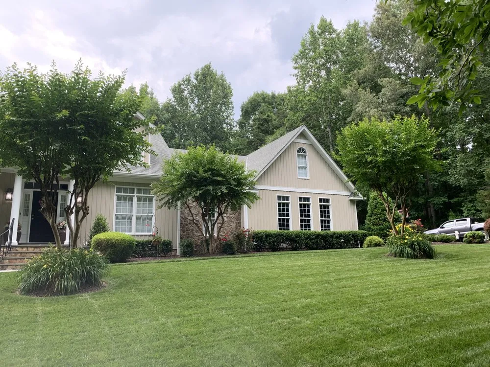 Professional yard cleanup service for outdoor upgrades in Goochland, VA by Tread light Lawn Care