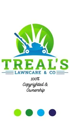 Treal's Lawn Care Logo