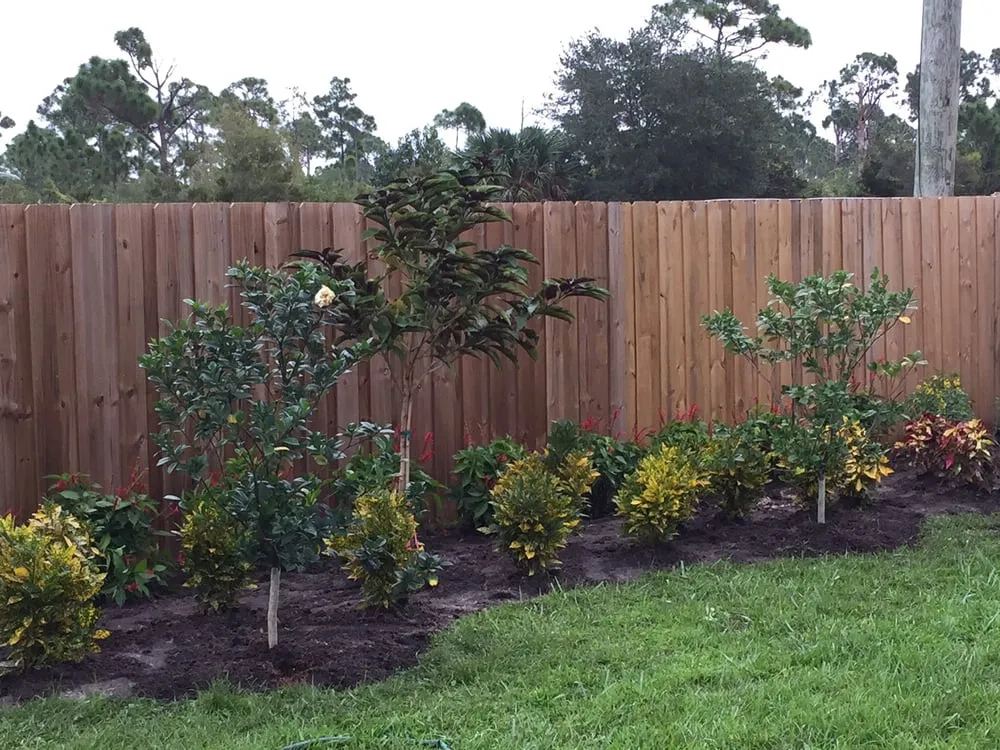 Professional garden landscaping for homes in Stuart, FL by Treasure Coast Lawn & Landscape