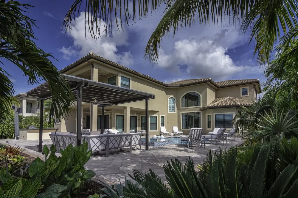 Expert lawn care service with custom design in Boynton Beach, FL by Treasurescapes