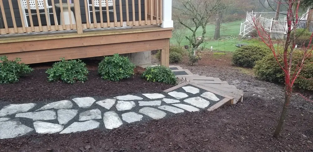 Professional yard maintenance with custom design in Tualatin, OR by Tree Bee Landscapes