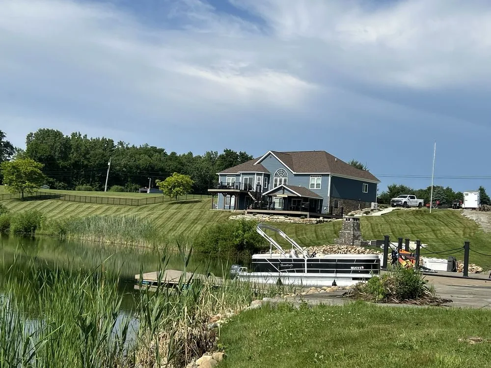 Custom landscape installation in Kent, OH - Tree City Lawn & Garden