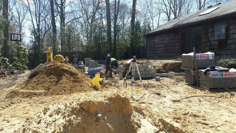 Custom yard cleanup service in Brentwood, NY by Tree Ease