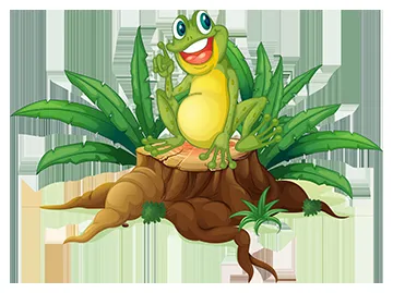 Tree Frog Landscaping Logo