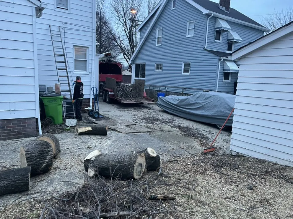 Custom outdoor landscaping for homes across Cleveland, OH - Tree Gods Tree Service