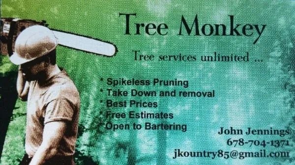 Tree Monkey Tree Services Unlimited Logo