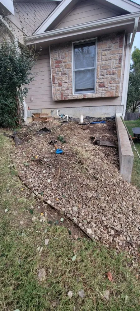 Local landscape installation in Carbondale, KS - Tree of Life Landscaping