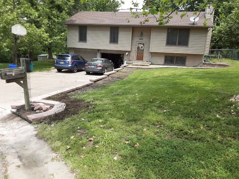 Custom garden landscaping for residential properties across Carbondale, KS - Tree of Life Landscaping