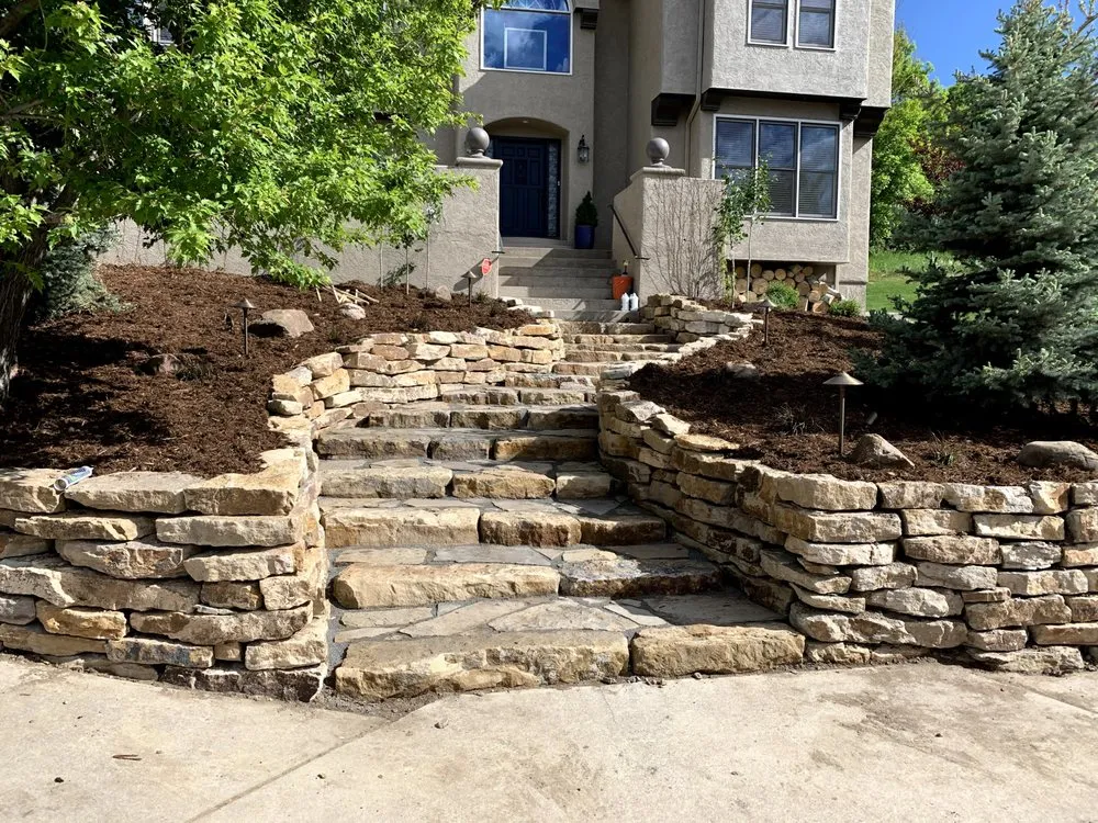 Affordable garden landscaping with custom design across Colorado Springs, CO - Tree of Life Landscaping