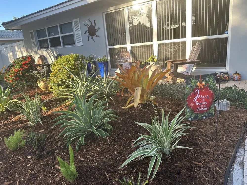 Trusted outdoor landscaping in Pompano Beach, FL by Tree of Life Landscaping Specialist