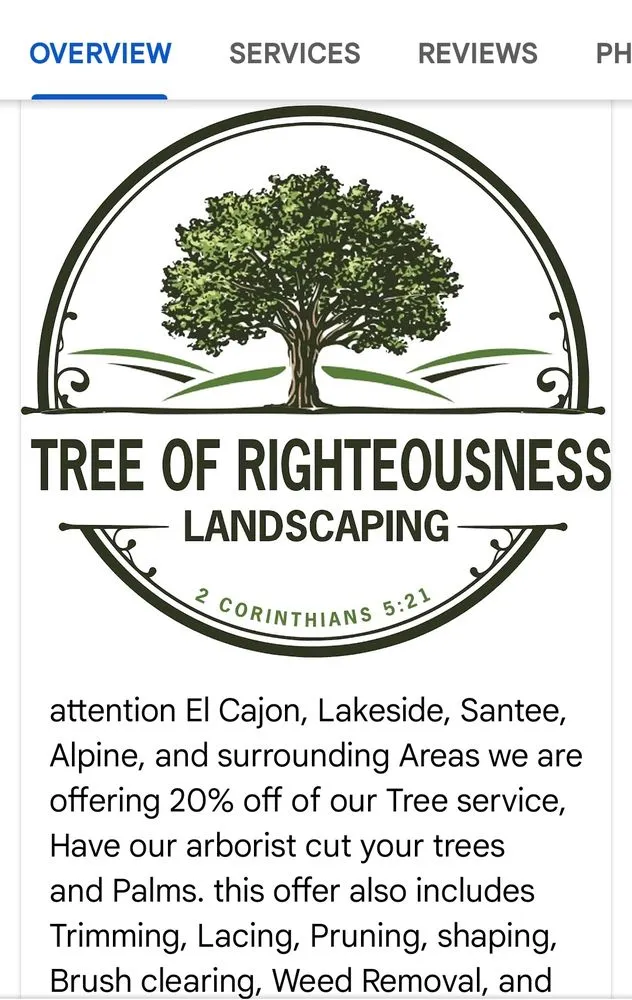 Expert landscape design in Redding, CA by Tree of Righteousness