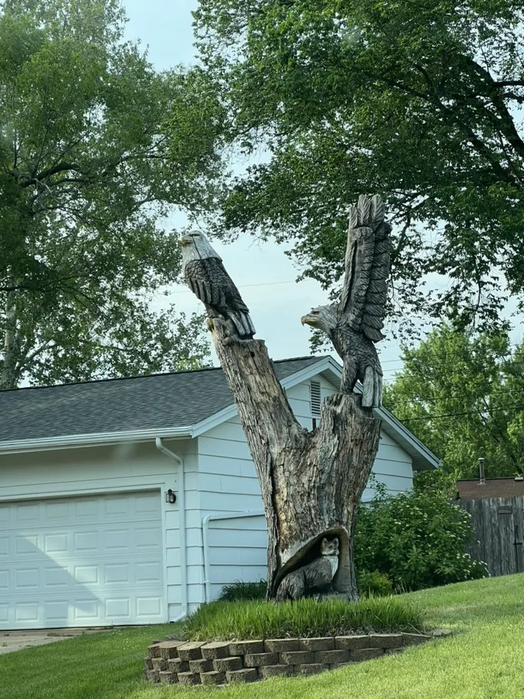 Local garden landscaping in North Liberty, IA by Tree Service of North Liberty