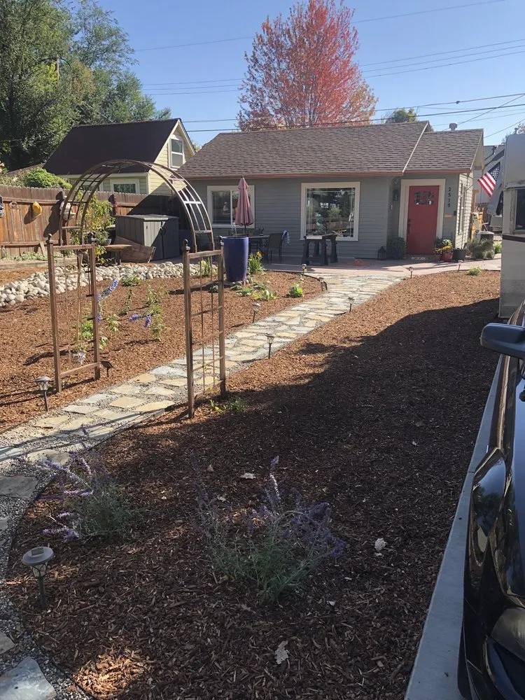 Custom landscape design in Boise, ID by Tree Top Recycling