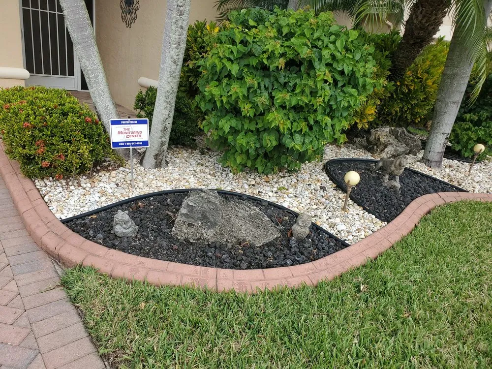 Professional garden landscaping with custom design across Boca Raton, FL - Tree Trimming
