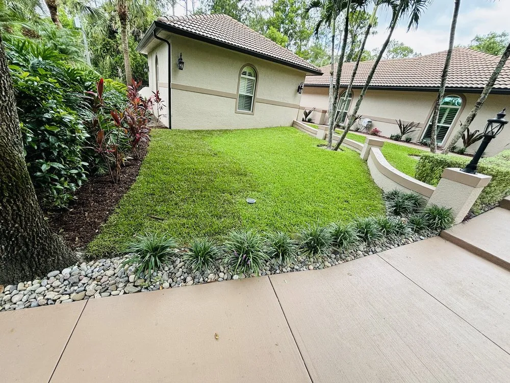 Affordable landscape installation experts serving Naples, FL - Tree Trunk Landscapes