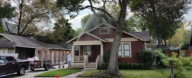 Local landscape installation in Galveston, TX - Tree Worxx