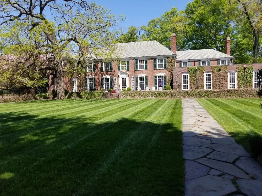 Professional lawn mowing service in Stratford, CT by TreeLine