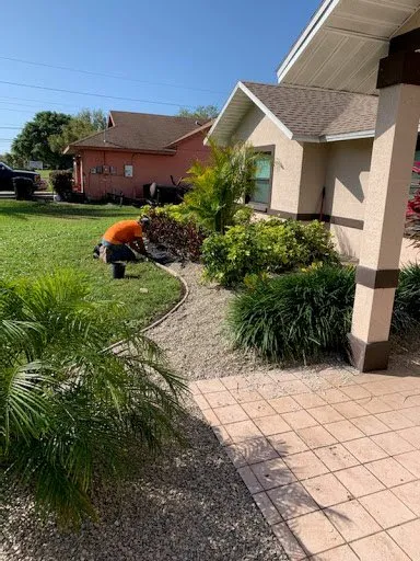 Affordable outdoor landscaping with custom design across St. Petersburg, FL - Treeology Tree Service