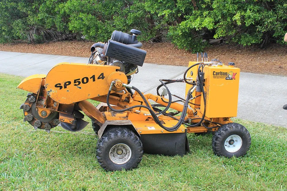 Custom lawn care service with custom design across Naples, FL - Trees N Stumps R Us