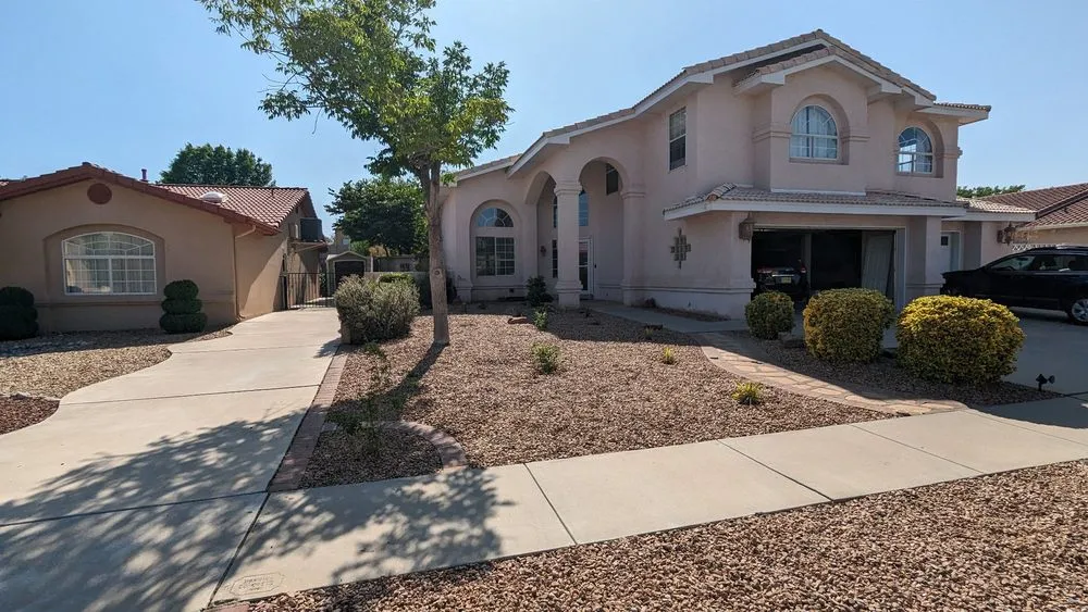 Reliable yard cleanup service with custom design in Albuquerque, NM by Trees R' Us