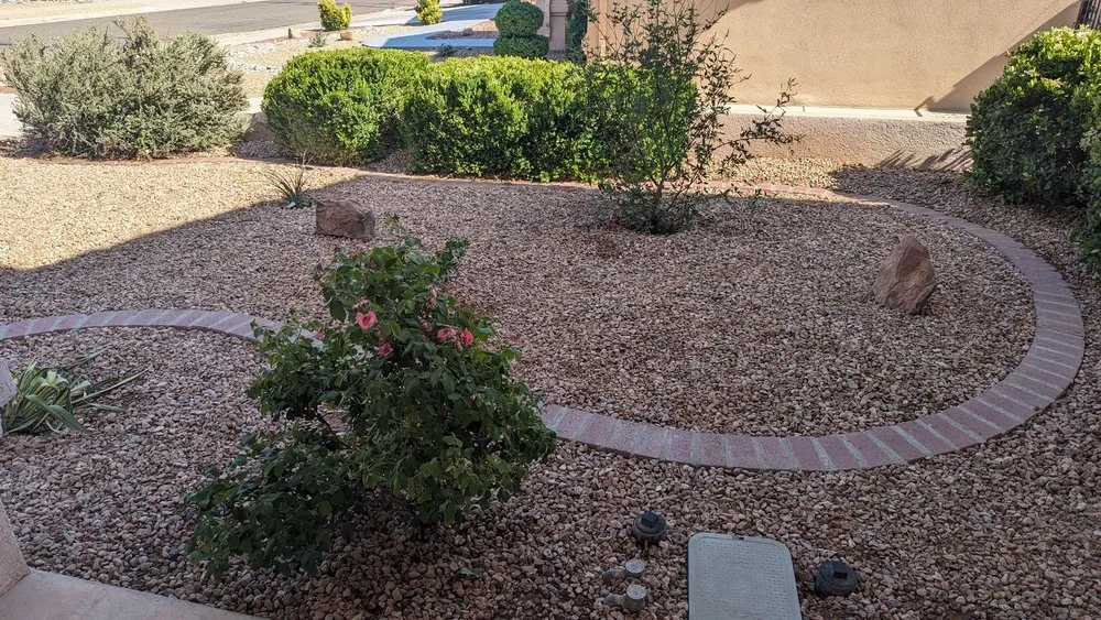 Custom residential landscaping for outdoor upgrades in Albuquerque, NM by Trees R' Us