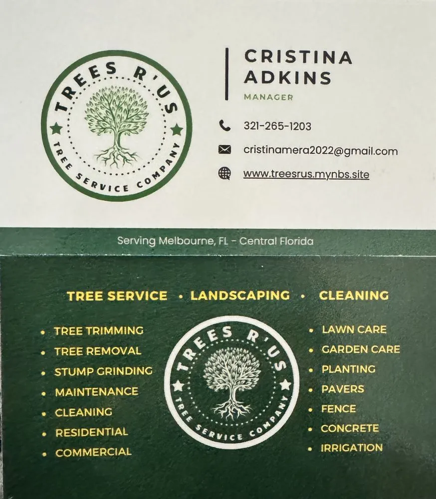 Local outdoor landscaping experts serving Melbourne, FL - Tree’s R us