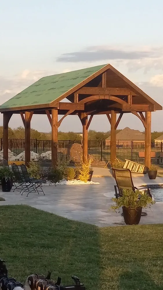 Custom residential landscaping in Kaufman, TX by TreesXSale - Nursery - Landscaping - Irrigation