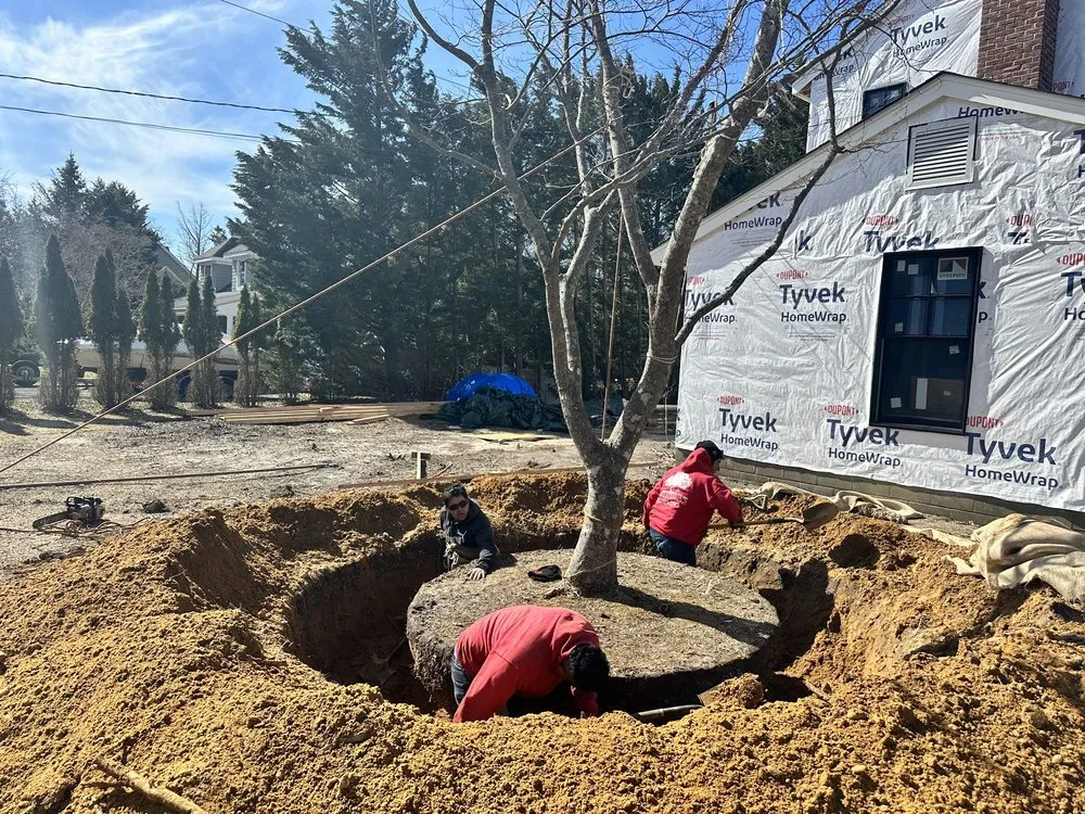 Expert outdoor landscaping in Riverhead, NY by Treetola's Arbor Care Northfork