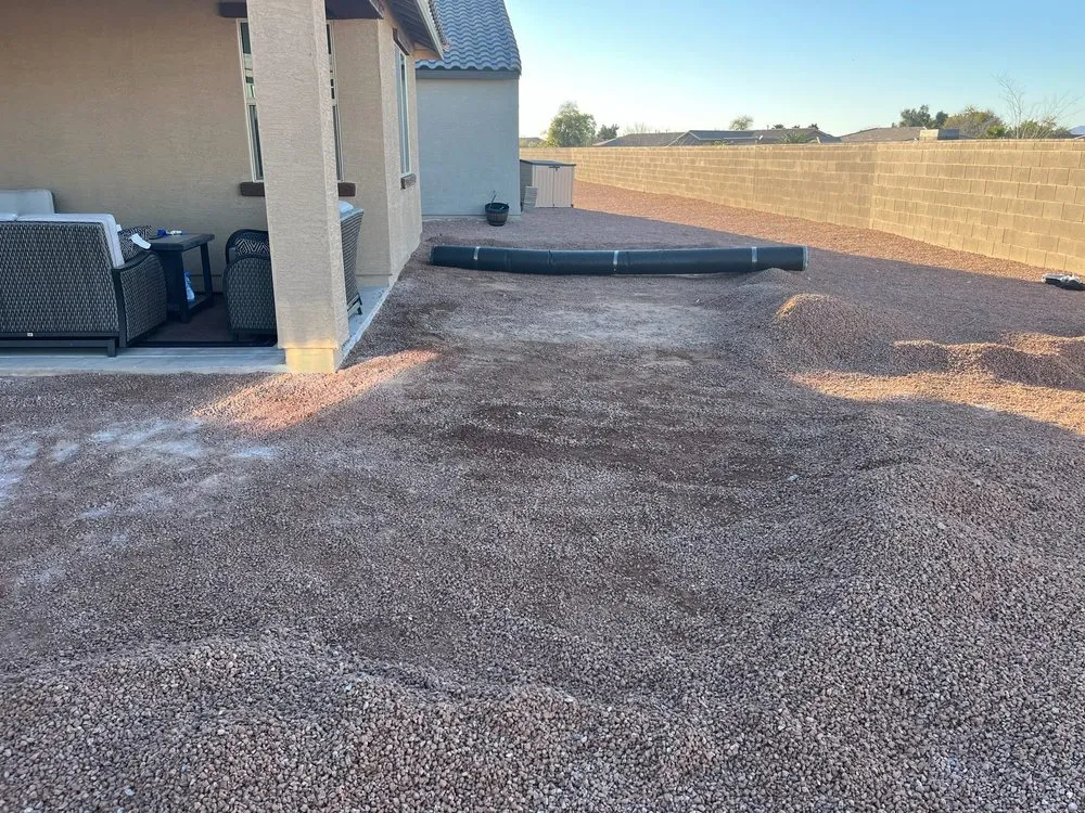 Custom outdoor landscaping for year-round maintenance in Phoenix, AZ by Treetop Landscaping