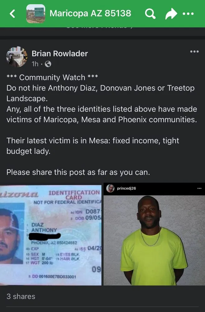 Reliable residential landscaping in Phoenix, AZ - Treetop Landscaping