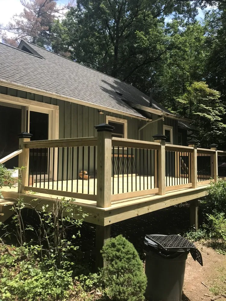 Custom lawn mowing service with custom design in Hendersonville, NC by Trejo Lawn Care