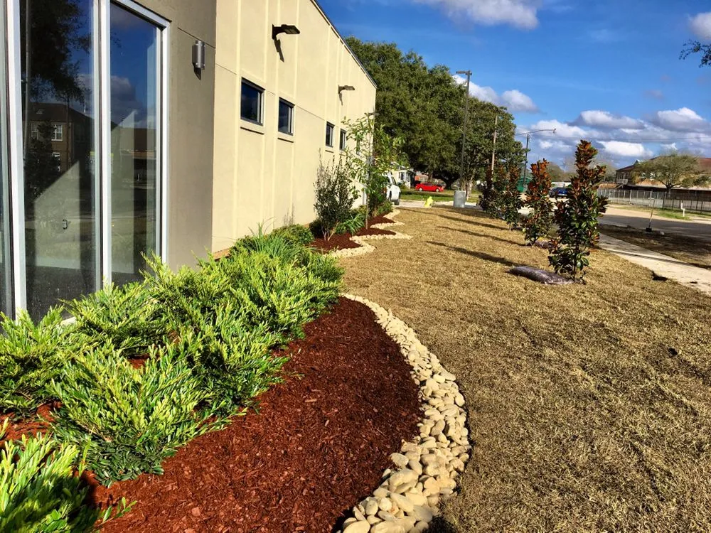 Professional lawn mowing service for year-round maintenance across Denham Springs, LA - Treme Landscaping and Grounds Management