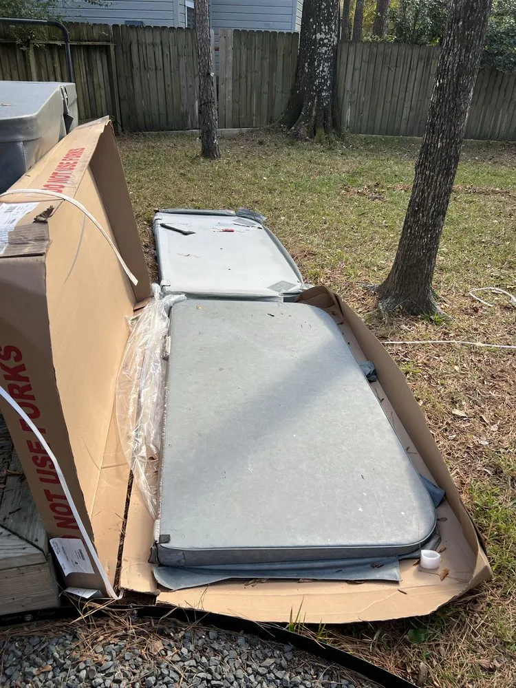 Custom residential landscaping in Conroe, TX by Trenches To Transformation