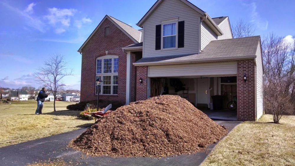 Custom garden landscaping with custom design across Worthington, OH - Trendscapes Landscaping