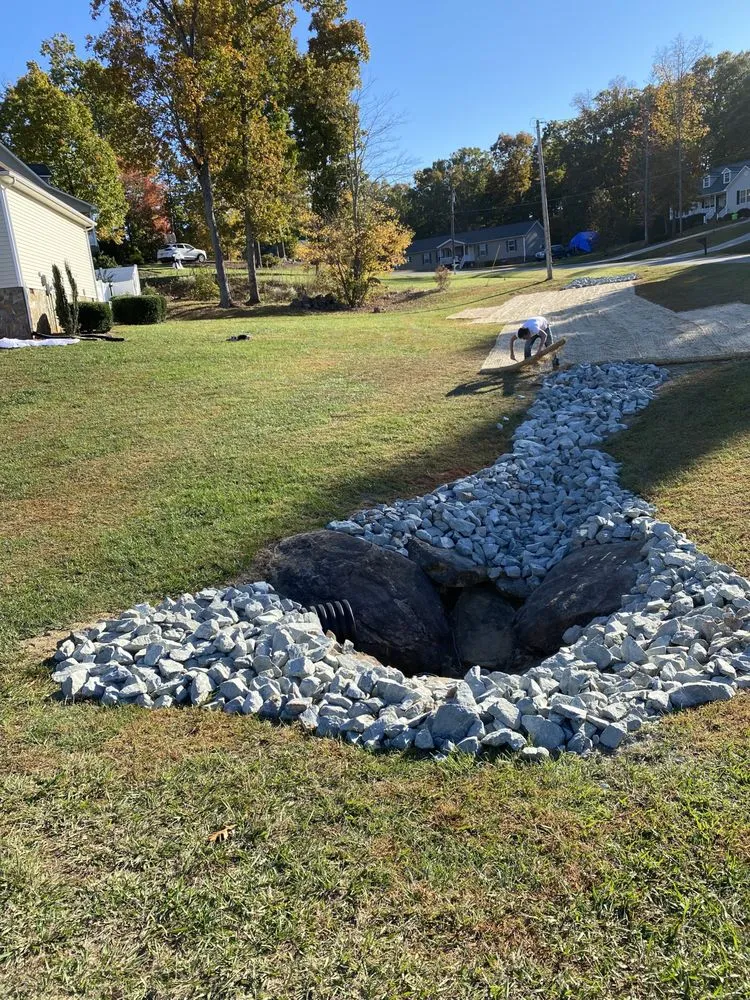 Trusted residential landscaping in Randleman, NC by Trent’s lawn care service