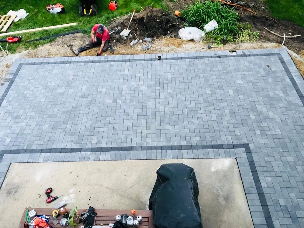 Custom yard cleanup service for outdoor upgrades across Woodstock, IL - Tres Potrillos Landscaping