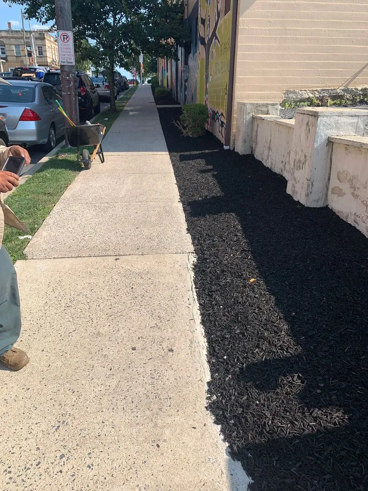 Custom landscape design with custom design in Allentown, PA by Tres Reyes Landscaping Services