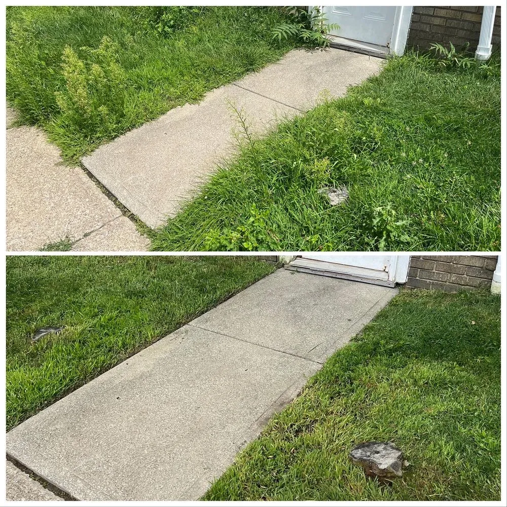 Custom landscape installation in Strongsville, OH by Treva